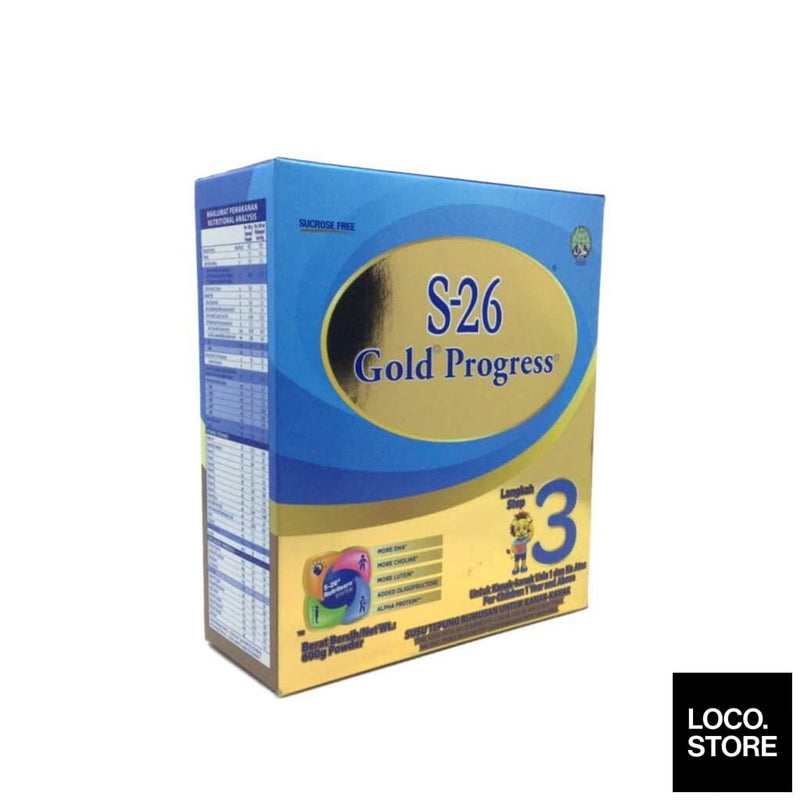 S-26 Gold Progress Step 3 600G 1-3 years old - Baby & Child