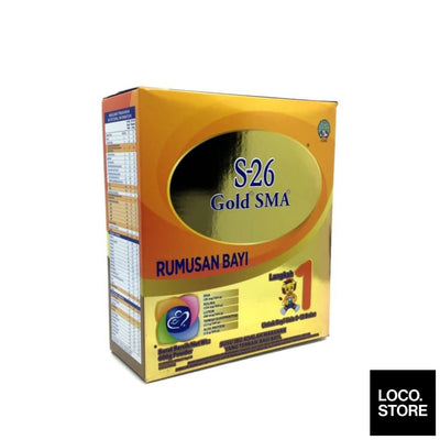 S-26 Gold SMA Infant Formula Step 1 (Box) 600G 0-12 months -
