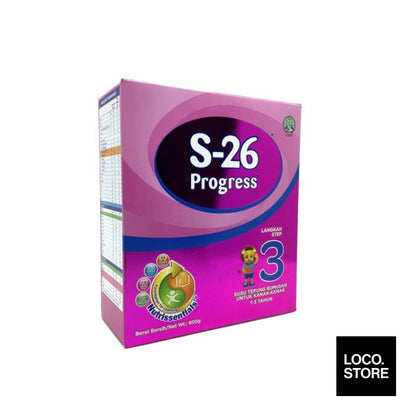 S-26 Progress Infant Formula Step 3 600G 1-3 years old - 