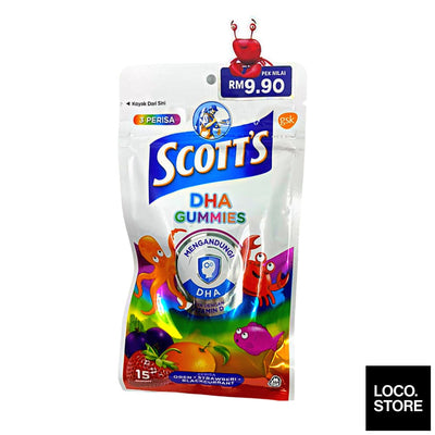 Scotts DHA Gummies Assorted 15S Promo RM9.90 - Health & 