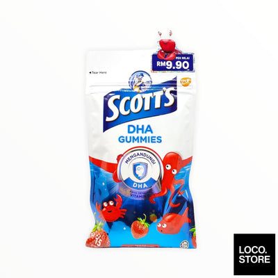 Scotts DHA Gummies Strawberry 15S Promo RM9.90 - Health & 