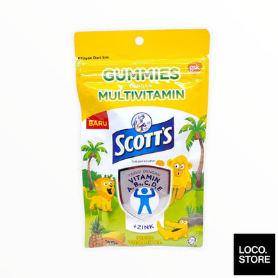 Scotts Multivitamin Gummies Tropical 15s - Health & Wellness