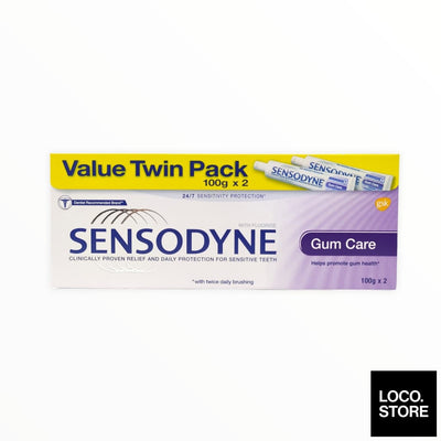 Sensodyne Toothpaste Gum Care Twin Pack 2X100G - Oral 