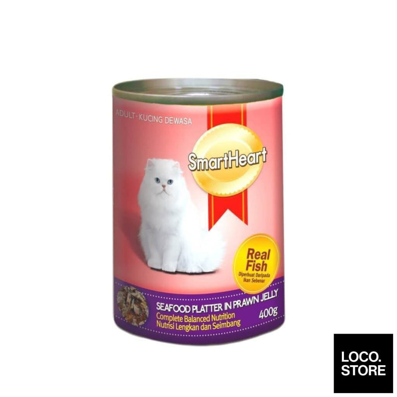 Smart Heart Cat Canned Food Seafood 400g - Pet Supplies