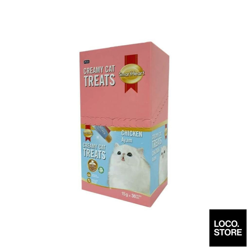 Smart Heart Cat Creamy Treats - Chicken 15g (1 sachet) - Pet