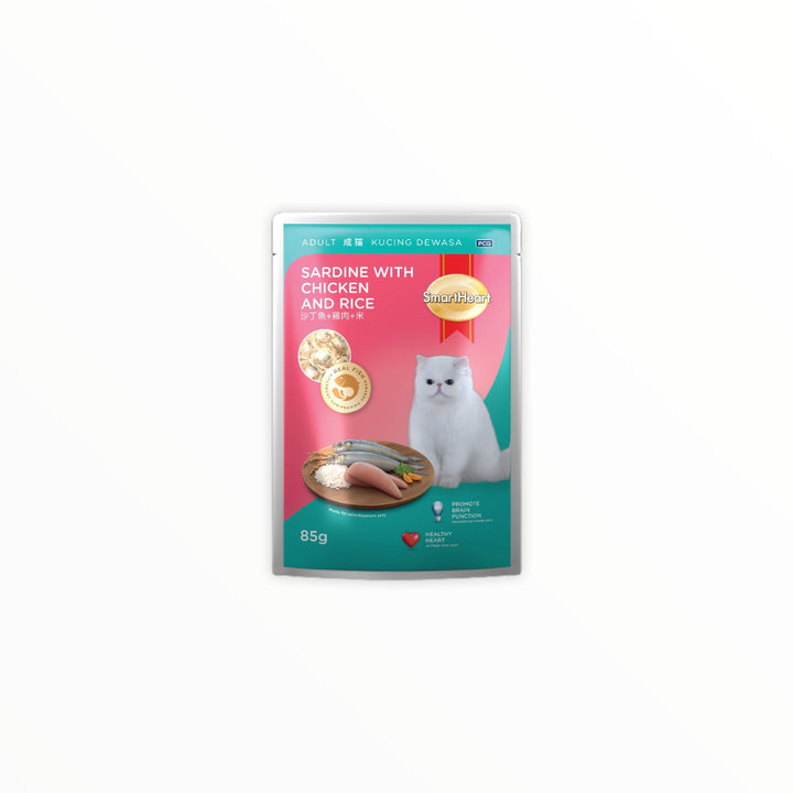 Smart Heart Sardine With Chicken & Rice 85g