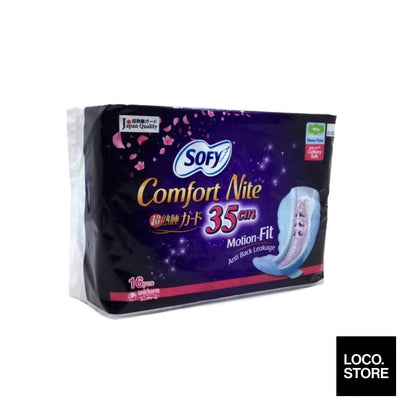 Sofy Feminine Pad Comfort Night - Body Fit Night 35cm 16 