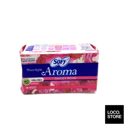 Sofy Pantyliner Pure Style - Aroma Rose 40 pieces - Health &