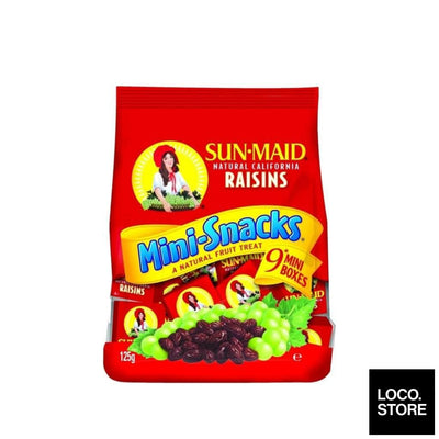 Sunmaid Raisins 14g X 9 (Bag) - Snacks