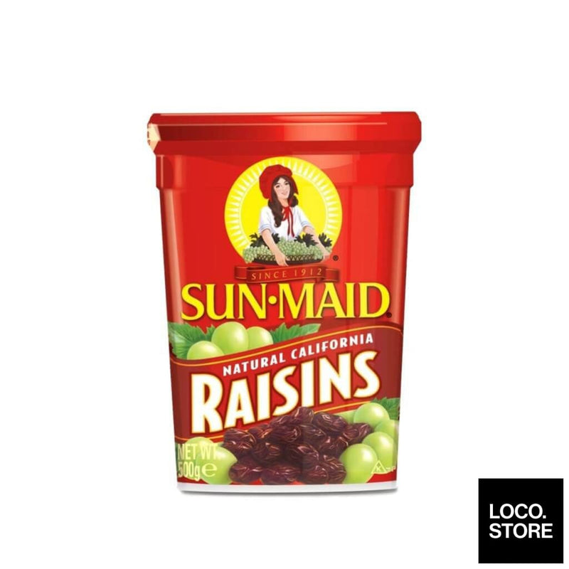 Sunmaid Raisins 500g (canister) - Snacks