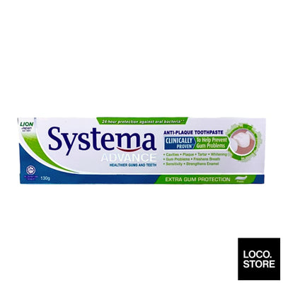 Systema Advance Anti Plaque Toothpaste 130g Extra Gum 