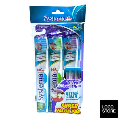 Systema ToothBrush Value Pack 3s Bi Level - Oral Hygiene