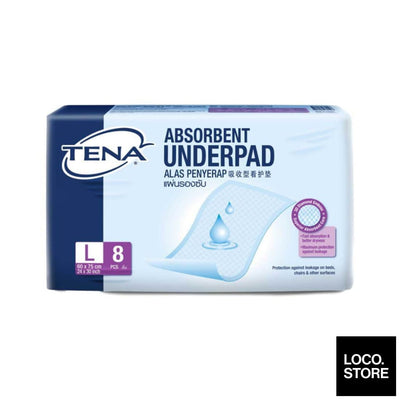TENA Underpad Large 60x75 8s - Health & Wellness