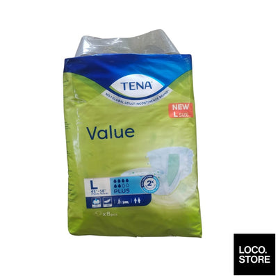 Tena Value Adult Diaper L 8s - Wellness - Adult Diaper &