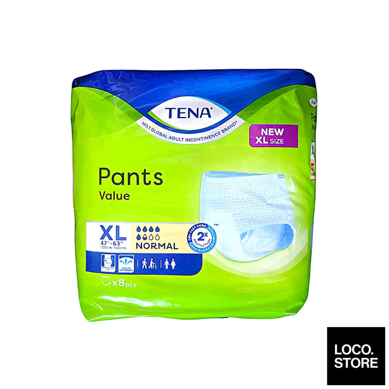 Tena Value Adult Diaper Pants XL 8s - Wellness - Adult