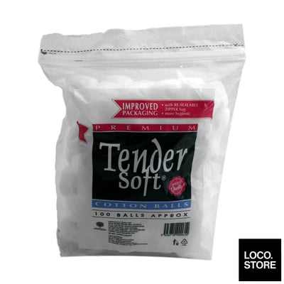 Tender Soft Cotton Ball 100S - Household