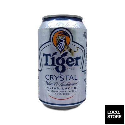 Tiger Crystal 320ml (Can) - Alcoholic Beverages