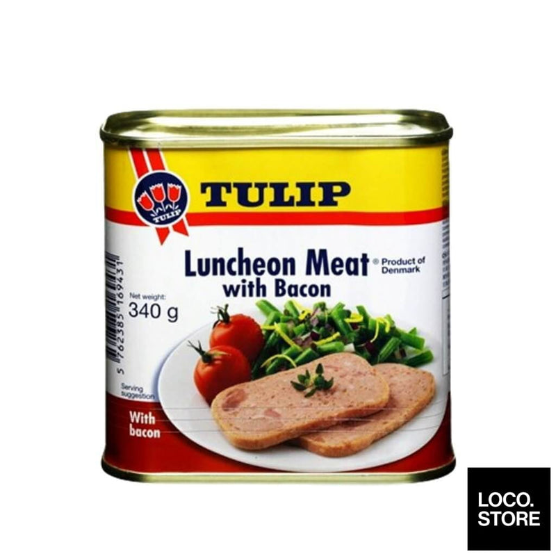 Tulip Pork Luncheon With Bacon 340g - Pantry