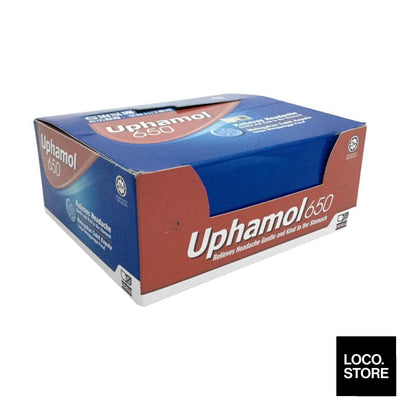 Uphamol 650Mg Tab (1 strip of 10 tablets) - Health & 