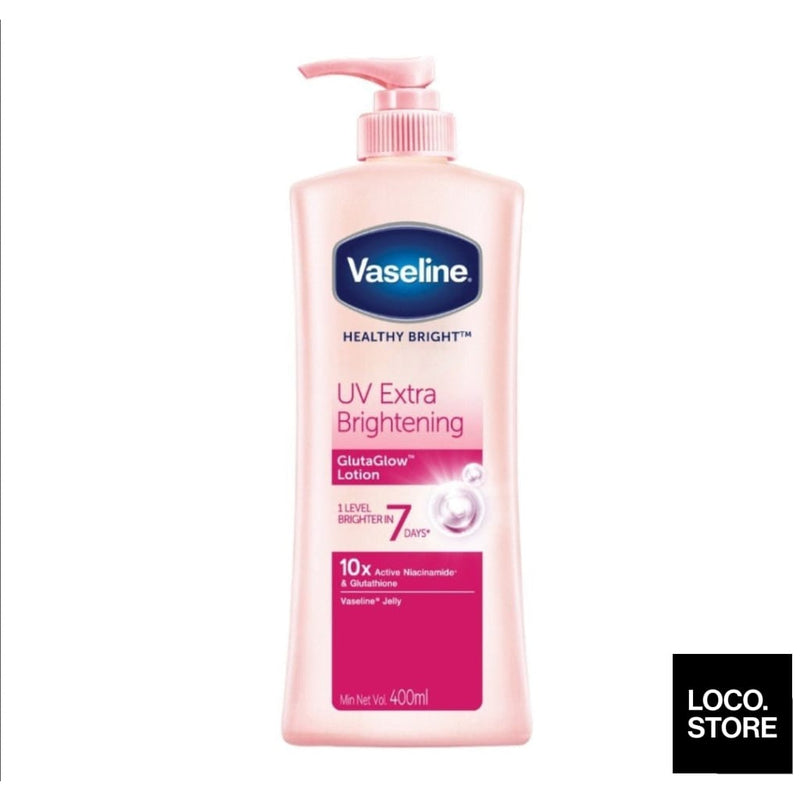Vaseline Body Lotion UV Extra Brighten 400ml - Bath & Body