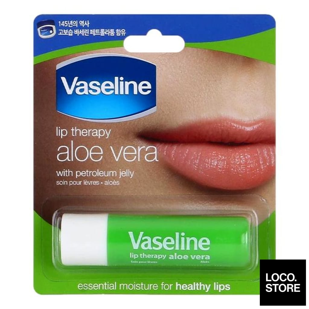 Vaseline Lip Therapy Aloe Vera 4.8g - Facial Care