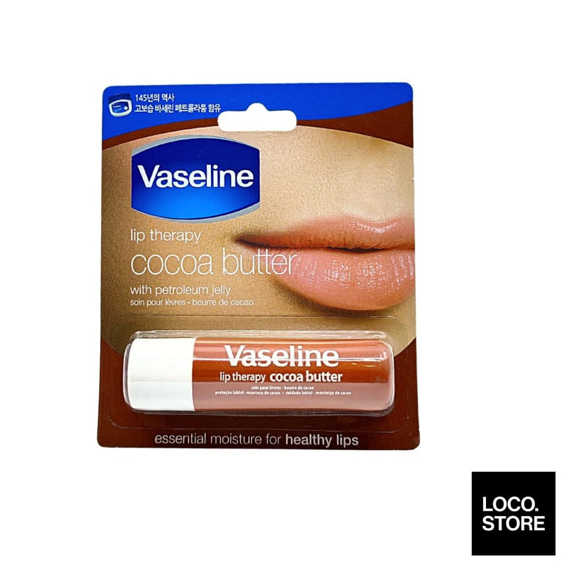 Vaseline Lip Therapy Cocoa Butter 4.8g - Facial Care