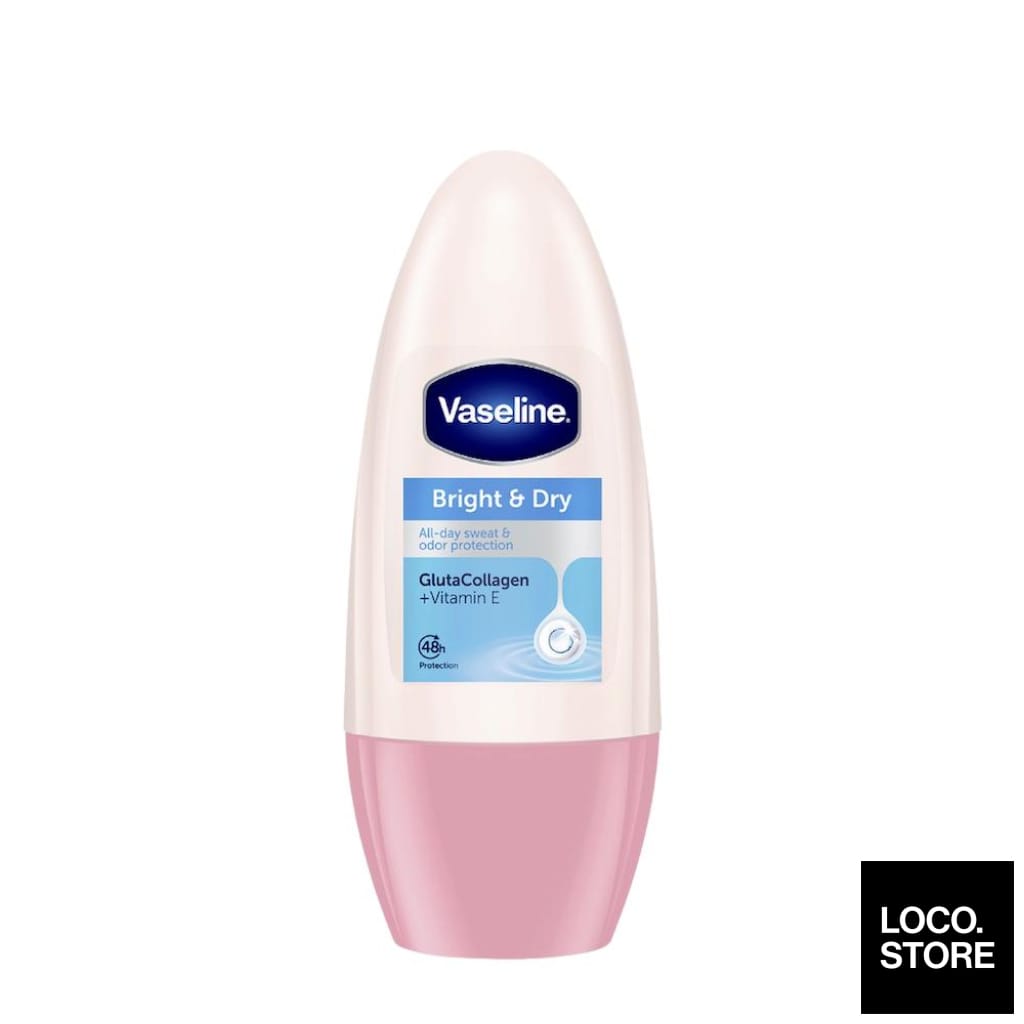 Vaseline Roll On Bright & Dry 50ml - Bath & Body