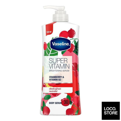 Vaseline Super Vitamin Brightening Serum Cranberry 360ml -