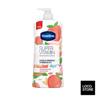 Vaseline Super Vitamin Brightening Serum Peach 360ml - Bath