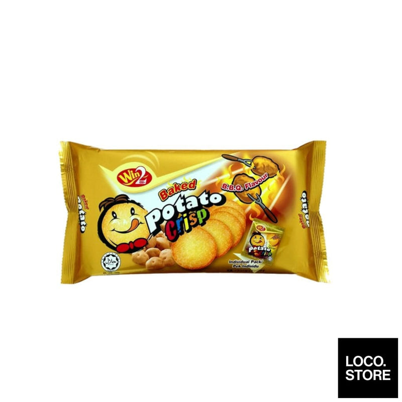 WinWin Potato Crisps 20G X 6S Bbq - Biscuits Chocs & Sweets