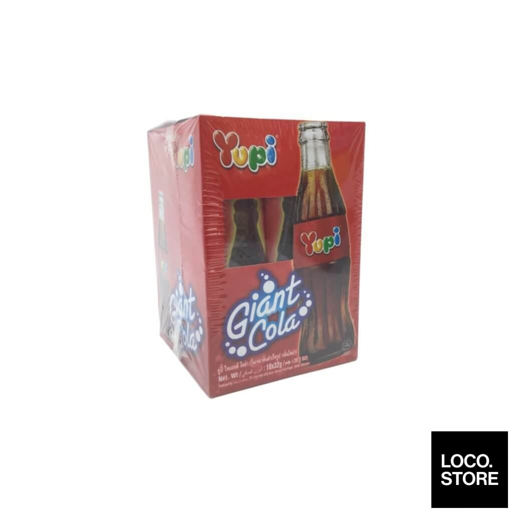 Yupi Giant Cola 32g X 18 - Biscuits Chocs & Sweets