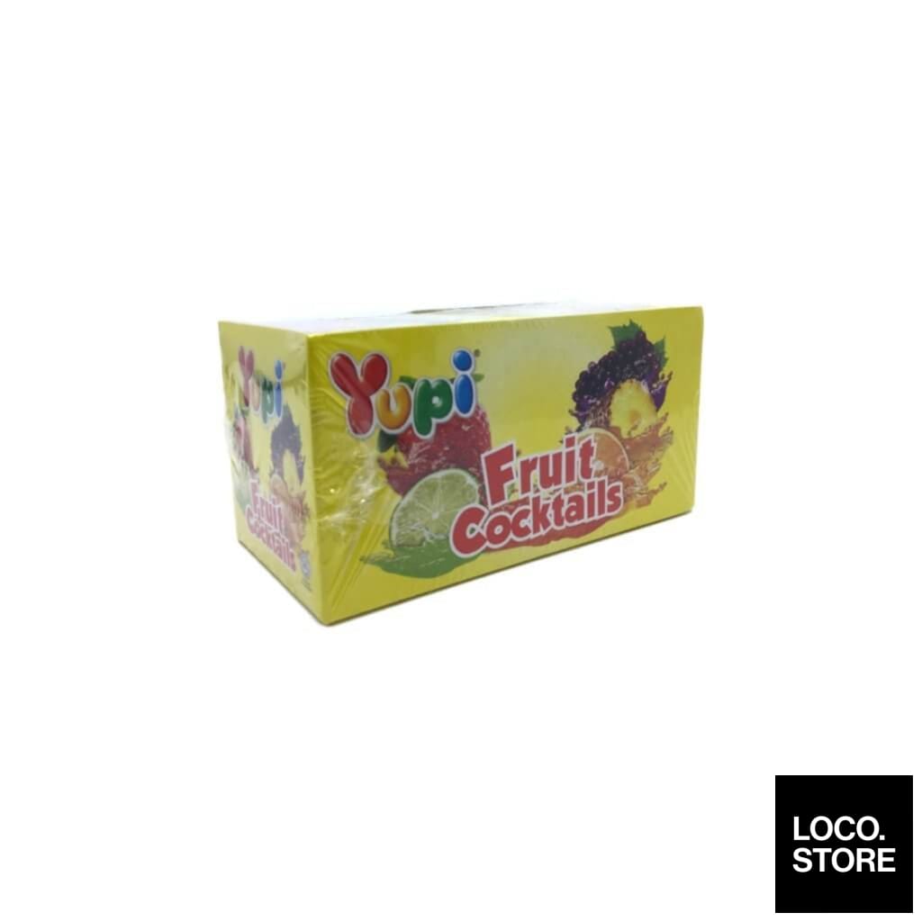 Yupi Mini Fruit Cocktails 15g X 12 - Biscuits Chocs & Sweets