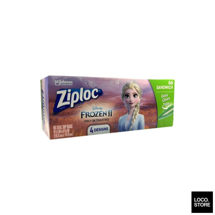 Ziploc Sandwich - Disney Frozen 66 bags - Household