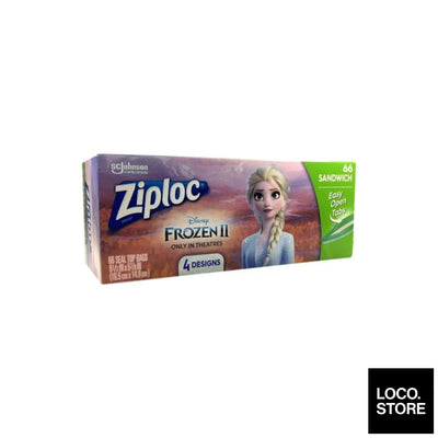 Ziploc Sandwich - Disney Frozen 66 bags - Household
